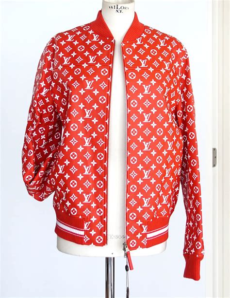 supreme louis vuitton coat